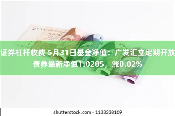 证券杠杆收费 5月31日基金净值：广发汇立定期开放债券最新净值1.0285，涨0.02%