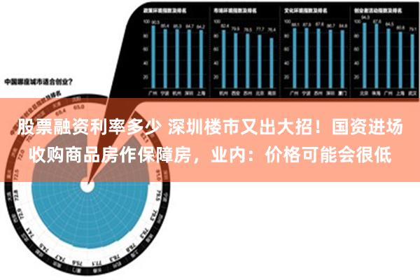 股票融资利率多少 深圳楼市又出大招！国资进场收购商品房作保障房，业内：价格可能会很低