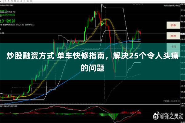 炒股融资方式 单车快修指南，解决25个令人头痛的问题